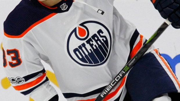 Oilers logo, The Canadian Press Oilers logo