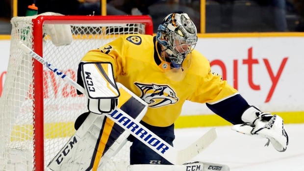 The Nashville Predators will retire Pekka Rinne's number on Feb