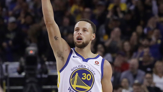 Stephen Curry, The Canadian Press Stephen Curry