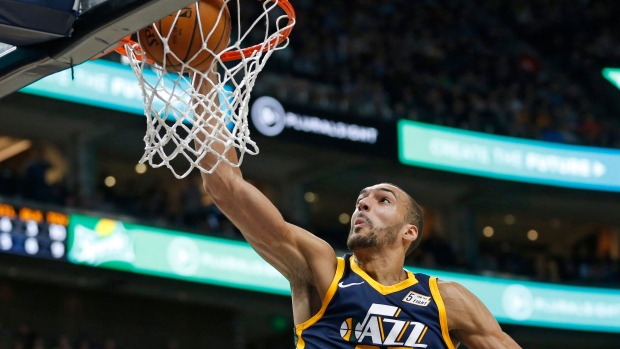 Rudy Gobert, The Canadian Press Rudy Gobert