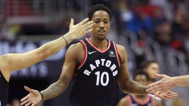 DeMar DeRozan scores 35 points to lead Raptors past Trail Blazers -  Vancouver Island Free Daily