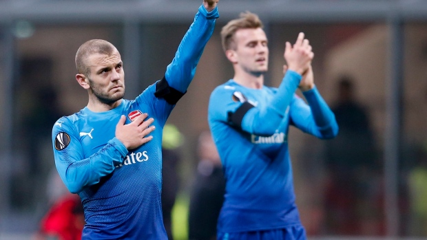 Jack Wilshere, The Canadian Press Jack Wilshere