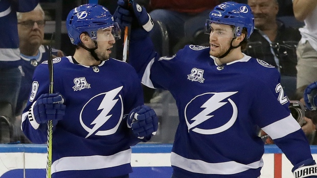 Tyler Johnson, Brayden Point, The Canadian Press Tyler Johnson, Brayden Point