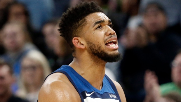 Karl Anthony-Towns, The Canadian Press Karl Anthony-Towns