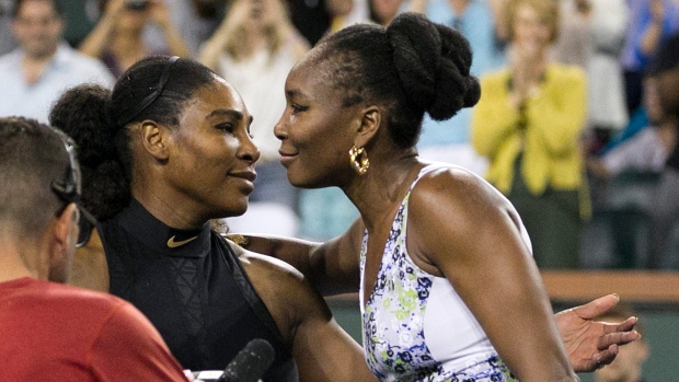 Venus Williams and Serena Williams, The Canadian Press Venus Williams and Serena Williams