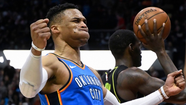 Russell Westbrook, The Canadian Press Russell Westbrook