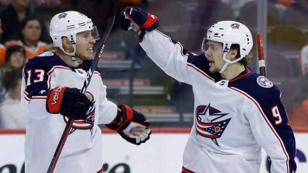 Cam Atkinson Artemi Panarin