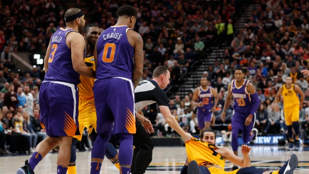 Jared Dudley Marquese Chriss, The Canadian Press Jared Dudley Marquese Chriss