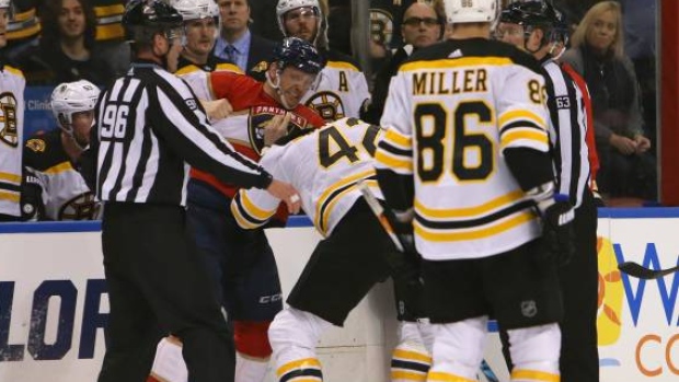 Matheson fights with Backes