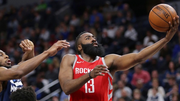 James Harden , The Canadian Press James Harden