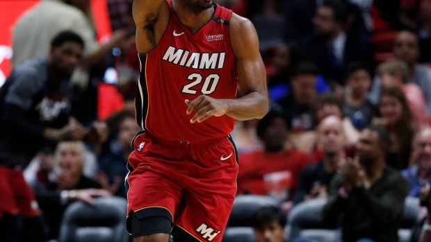 Miami Heat forward Justise Winslow, The Canadian Press Miami Heat forward Justise Winslow