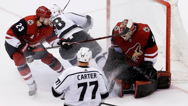Goaltender interference, The Canadian Press Goaltender interference
