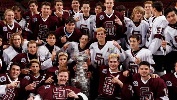Stoneman Douglas High school hockey team, Getty Images Stoneman Douglas High school hockey team