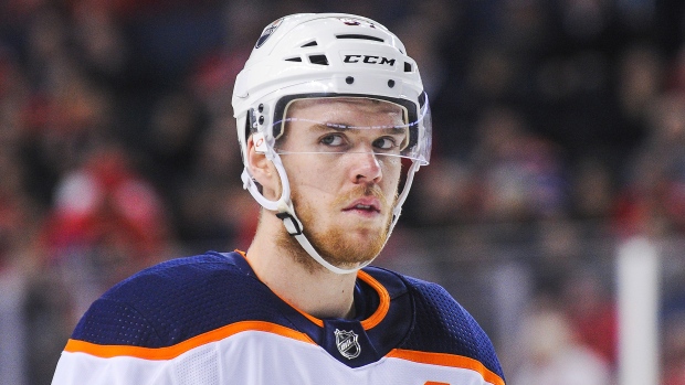 McDavid leads NHL player points odds 