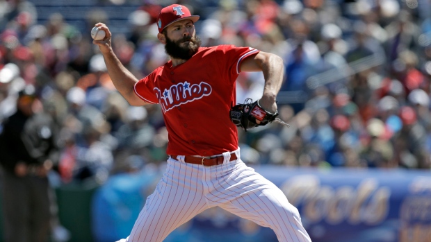 Jake Arrieta, The Canadian Press Jake Arrieta