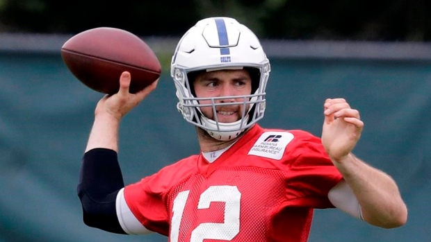 Andrew Luck, The Canadian Press Andrew Luck