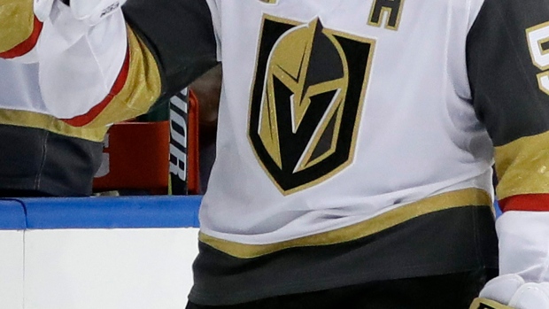 Golden Knights logo, The Canadian Press Golden Knights logo