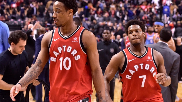 Kyle Lowry DeMar DeRozan