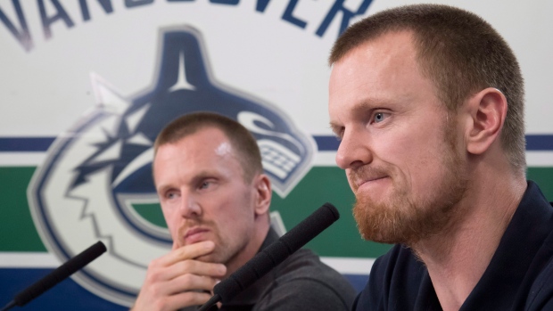 Daniel and Henrik Sedin, The Canadian Press Daniel and Henrik Sedin