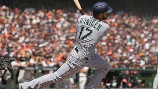 Mitch Haniger, The Canadian Press Mitch Haniger