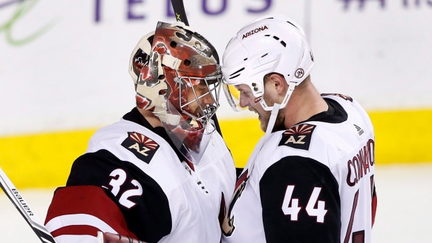 Antti Raanta and Kevin Connauton