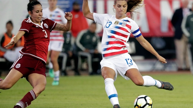 Alex Morgan, The Canadian Press Alex Morgan