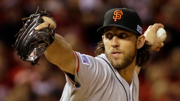 Madison Bumgarner, The Canadian Press Madison Bumgarner