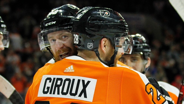 flyers beat rangers to clinch playoff berth article tsn how many points do the flyers need to clinch