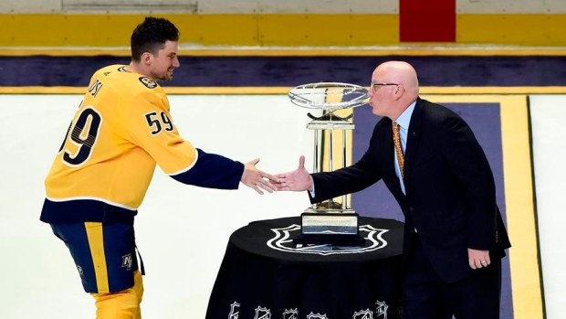 Roman Josi, The Canadian Press Roman Josi