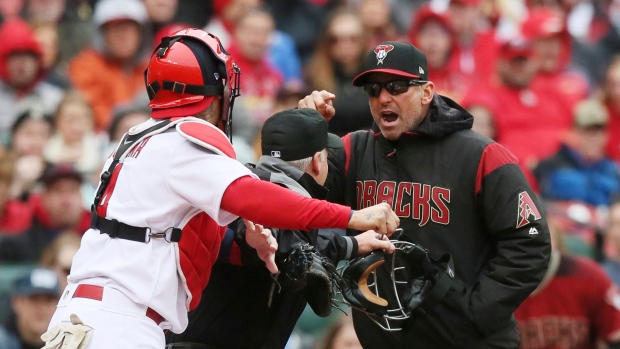 Yadier Molina Torey Lovullo, The Canadian Press Yadier Molina Torey Lovullo