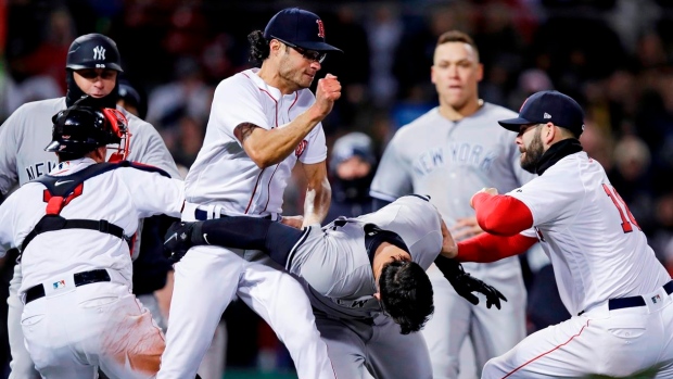 Beantown Brawl! Yankees fight to 10-7 win over Red Sox Article Image 0