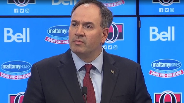 Senators GM Pierre Dorion, TSN Senators GM Pierre Dorion