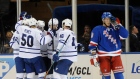 Maple Leafs celebrate