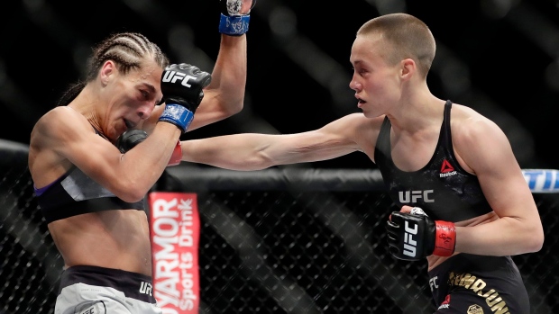 Rose Namajunas Joanna Jedrzejczyk, The Canadian Press Rose Namajunas Joanna Jedrzejczyk