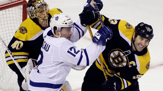 Patrick Marleau makes emotional return to Shark Tank for San Jose Sharks