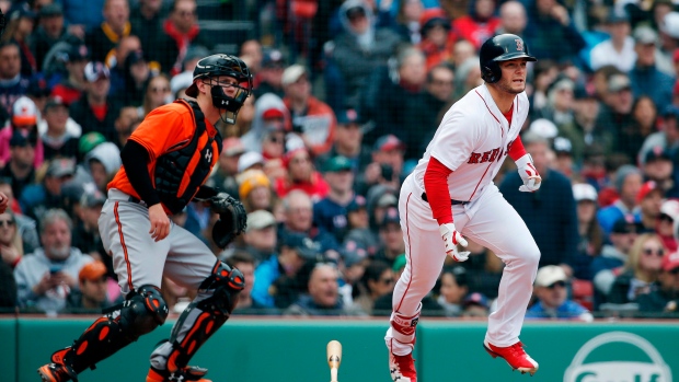 Andrew Benintendi, The Canadian Press Andrew Benintendi