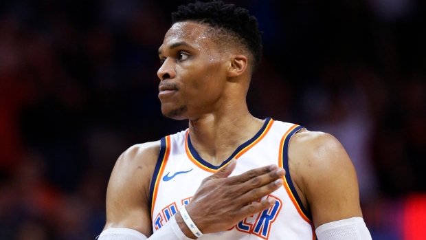 Russell Westbrook, The Canadian Press Russell Westbrook