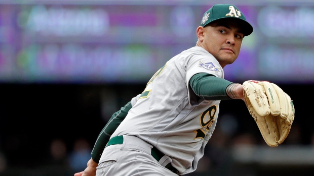 Sean Manaea, The Canadian Press Sean Manaea