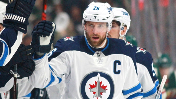 Blake Wheeler, The Canadian Press Blake Wheeler