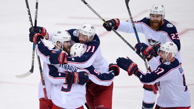 Columbus Blue Jackets , The Canadian Press Columbus Blue Jackets