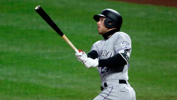 Trevor Story, The Canadian Press Trevor Story