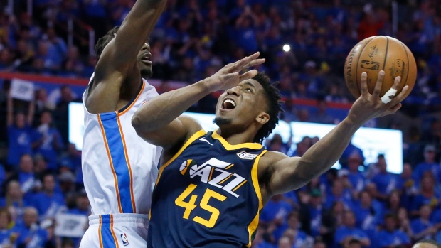 Donovan Mitchell, The Canadian Press Donovan Mitchell