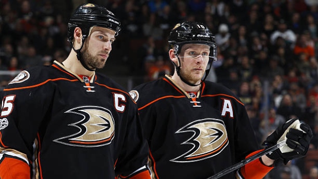 Ryan Getzlaf and Corey Perry