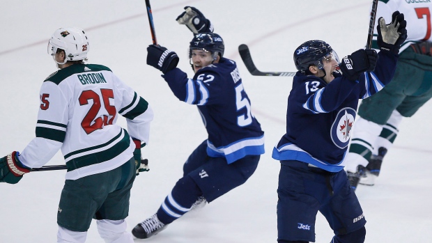 Jack Roslovic, Brandon Tanev , The Canadian Press Jack Roslovic, Brandon Tanev