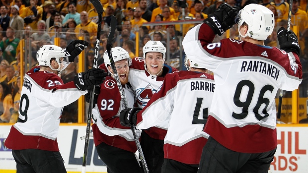 Colorado Avalanche Celebrate, John Russell/NHLI via Getty Images Colorado Avalanche Celebrate