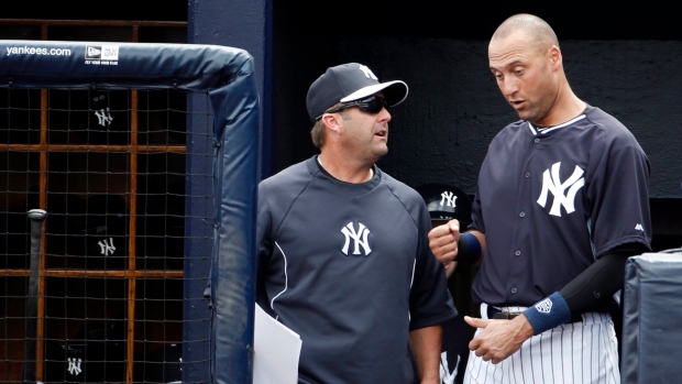 Kevin Long and Derek Jeter