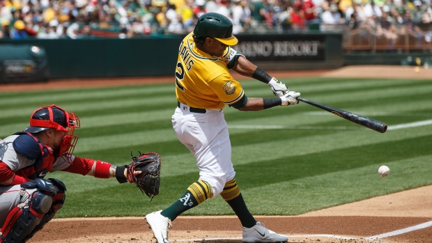 Khris Davis, Jason O. Watson/Getty Images Khris Davis