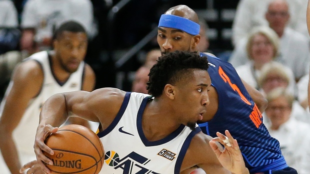 Donovan Mitchell, The Canadian Press Donovan Mitchell