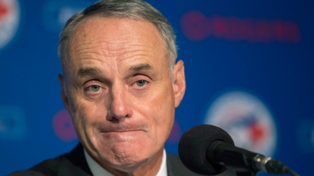 Rob Manfred, The Canadian Press Rob Manfred