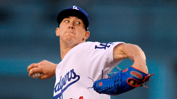 Walker Buehler, The Canadian Press Walker Buehler